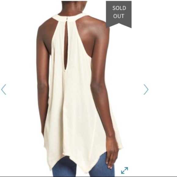 Sun & Shadow Nordstroms Mixed Media Tank Top - Picture 2 of 6